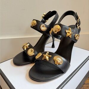 Larroudé Madison Studded High Heel Sandals - Brand new